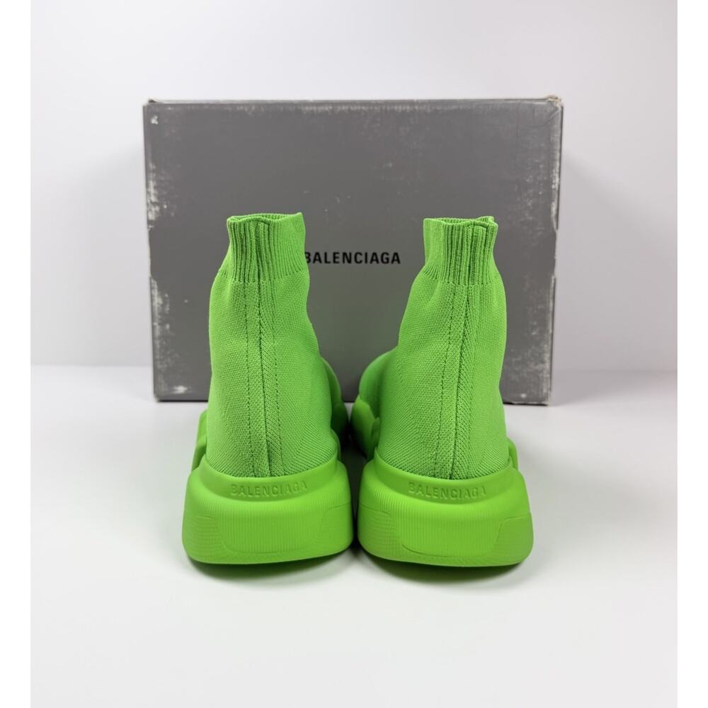 Size 40EU/7US - Balenciaga Speed 2.0 Fluo Green NEW! - Picture 4 of 10
